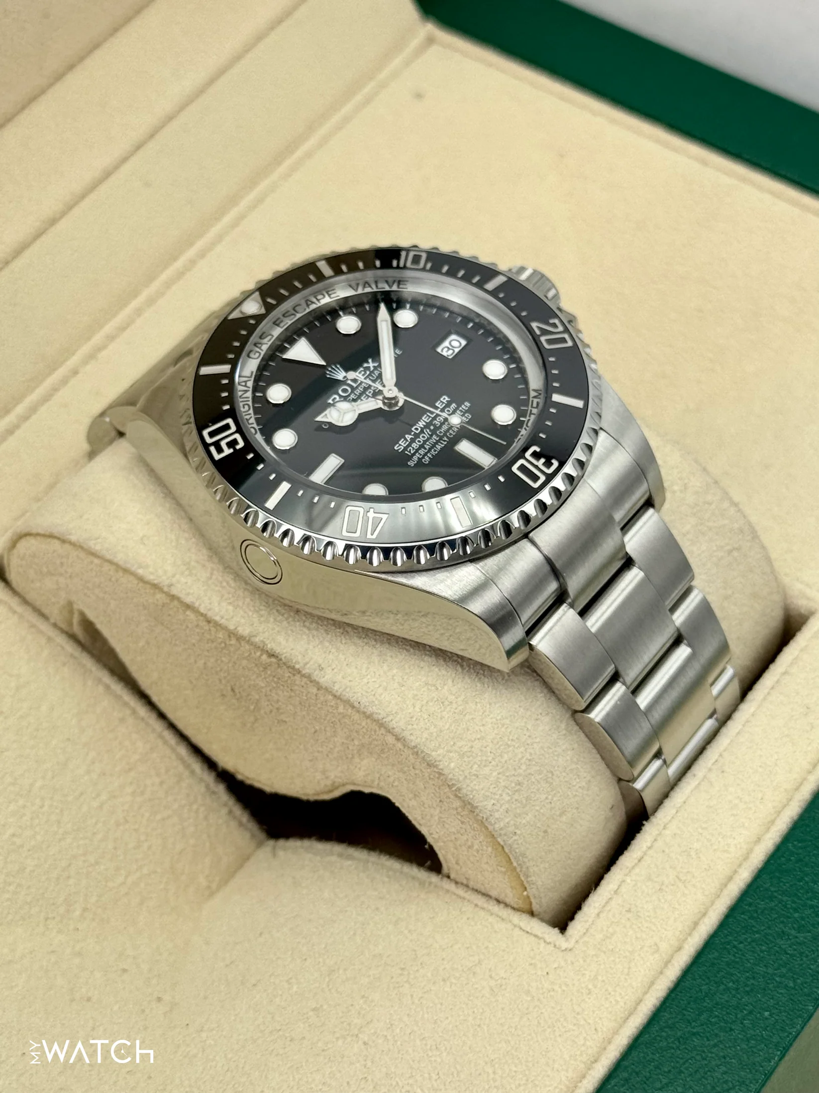 2023 Rolex Deepsea 44mm 136660 Stainless Steel Black Dial - Image 6