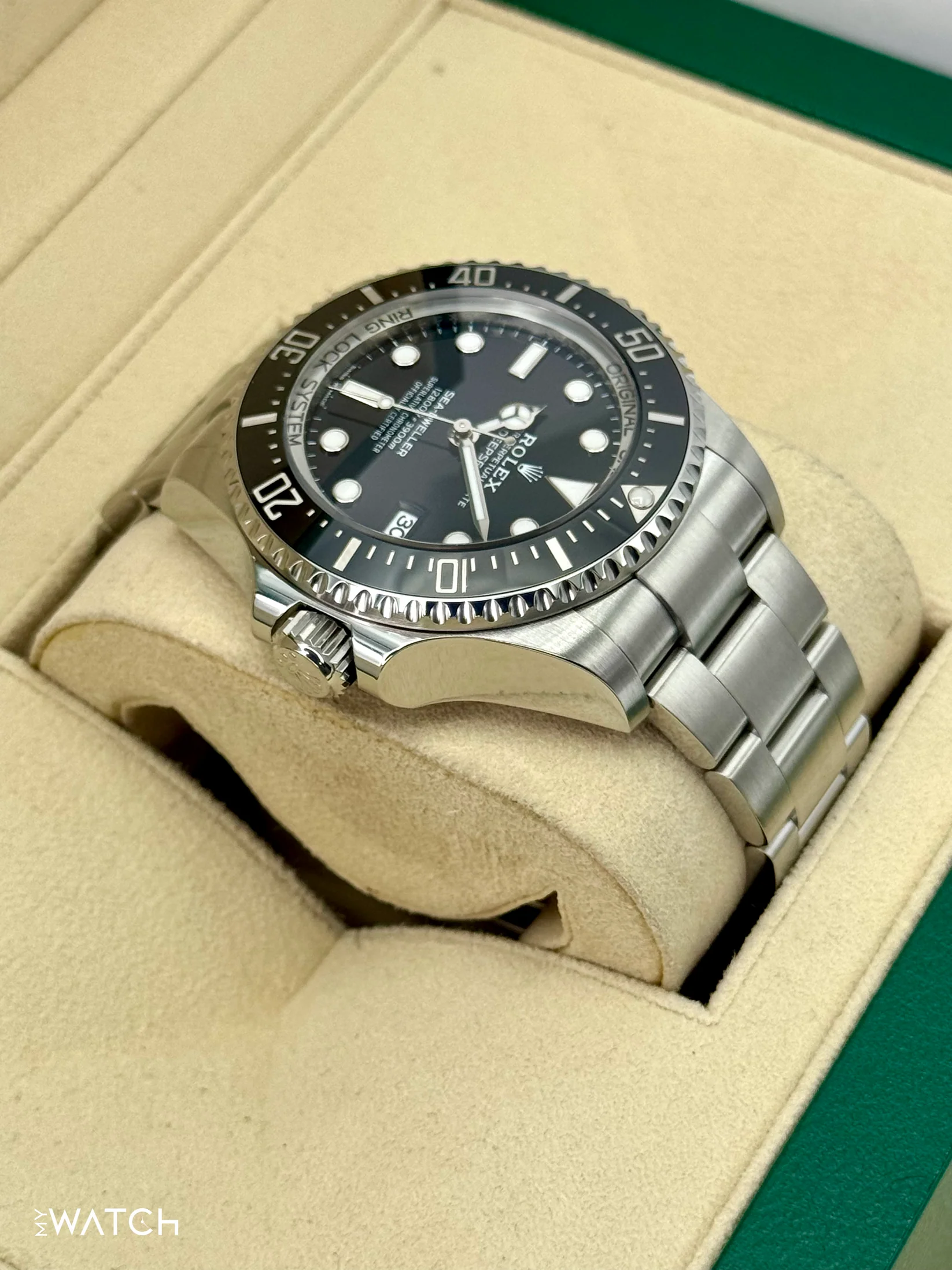 2023 Rolex Deepsea 44mm 136660 Stainless Steel Black Dial - Image 8