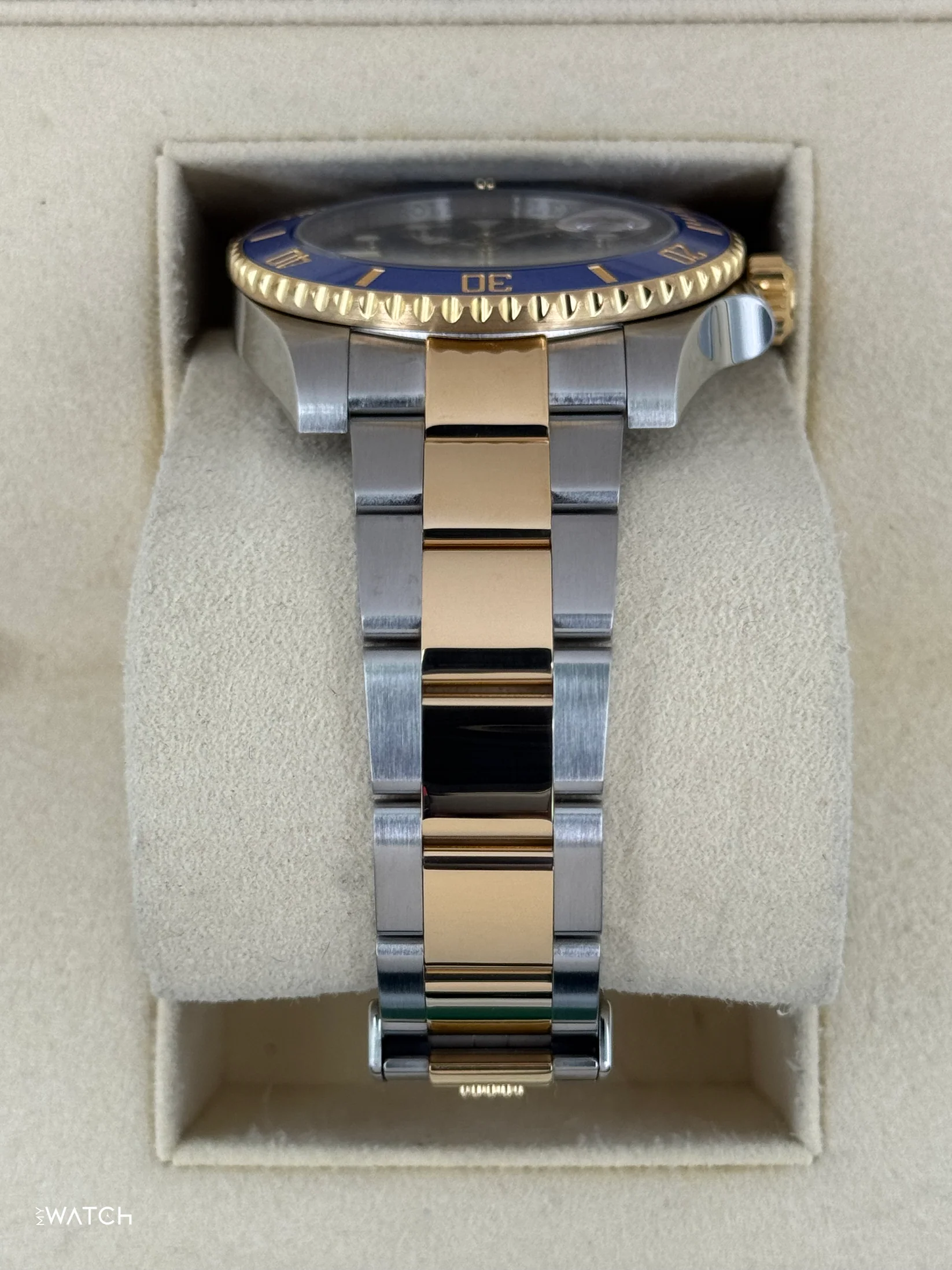 2020 Rolex Submariner "Bluesy" 40mm 116613LB Two-Tone Blue Dial - Image 3