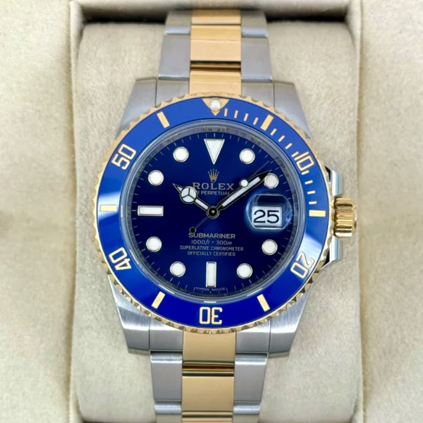 2020 Rolex Submariner “Bluesy” 40mm 116613LB Two-Tone Blue Dial