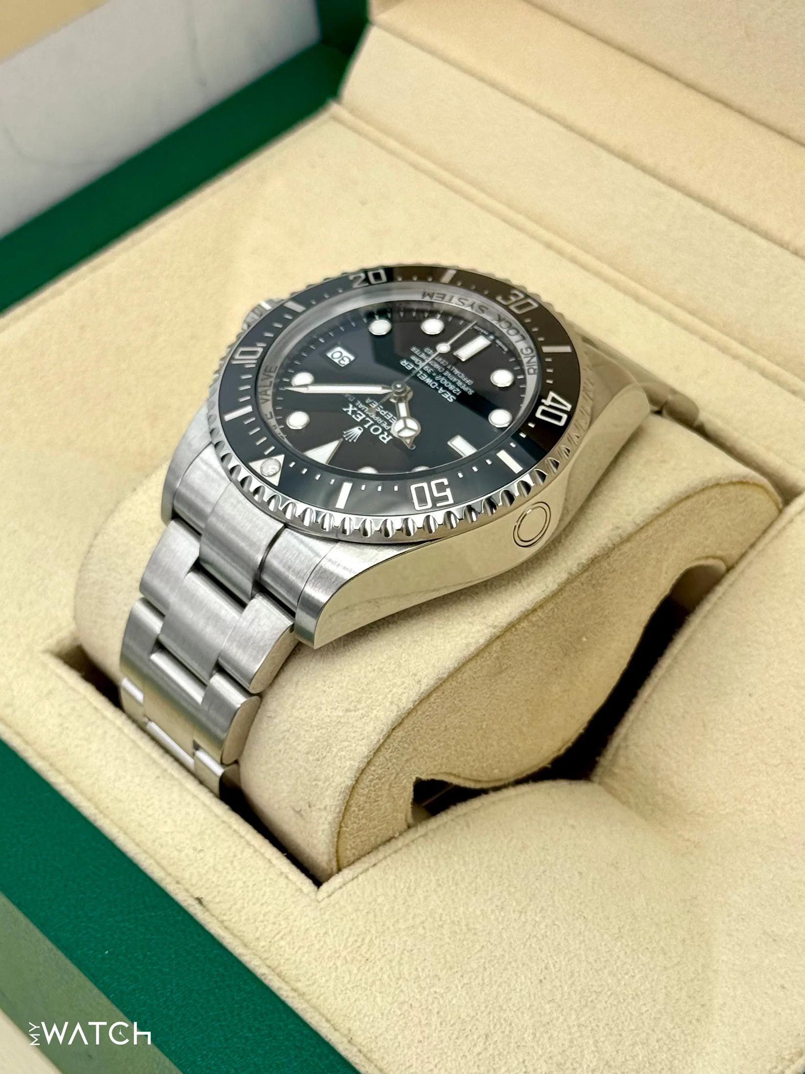 2023 Rolex Deepsea 44mm 136660 Stainless Steel Black Dial - Image 7
