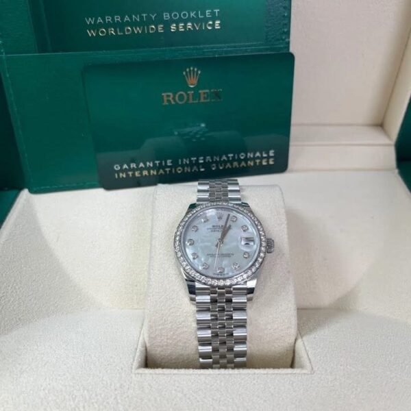 2025 Rolex Datejust Green 31mm – Brand New