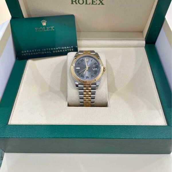 Rolex Datejust 41 Wimbledon 2024 Ref:126333 Steel and Yellow Gold – Fluted Bezel