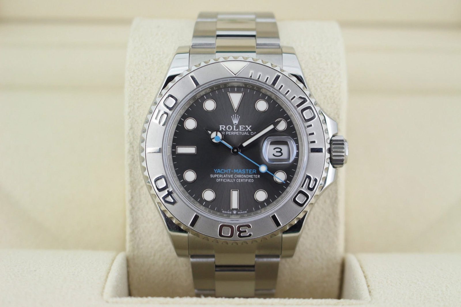 Rolex Yacht-Master 40mm Rhodium Dial - Image 3