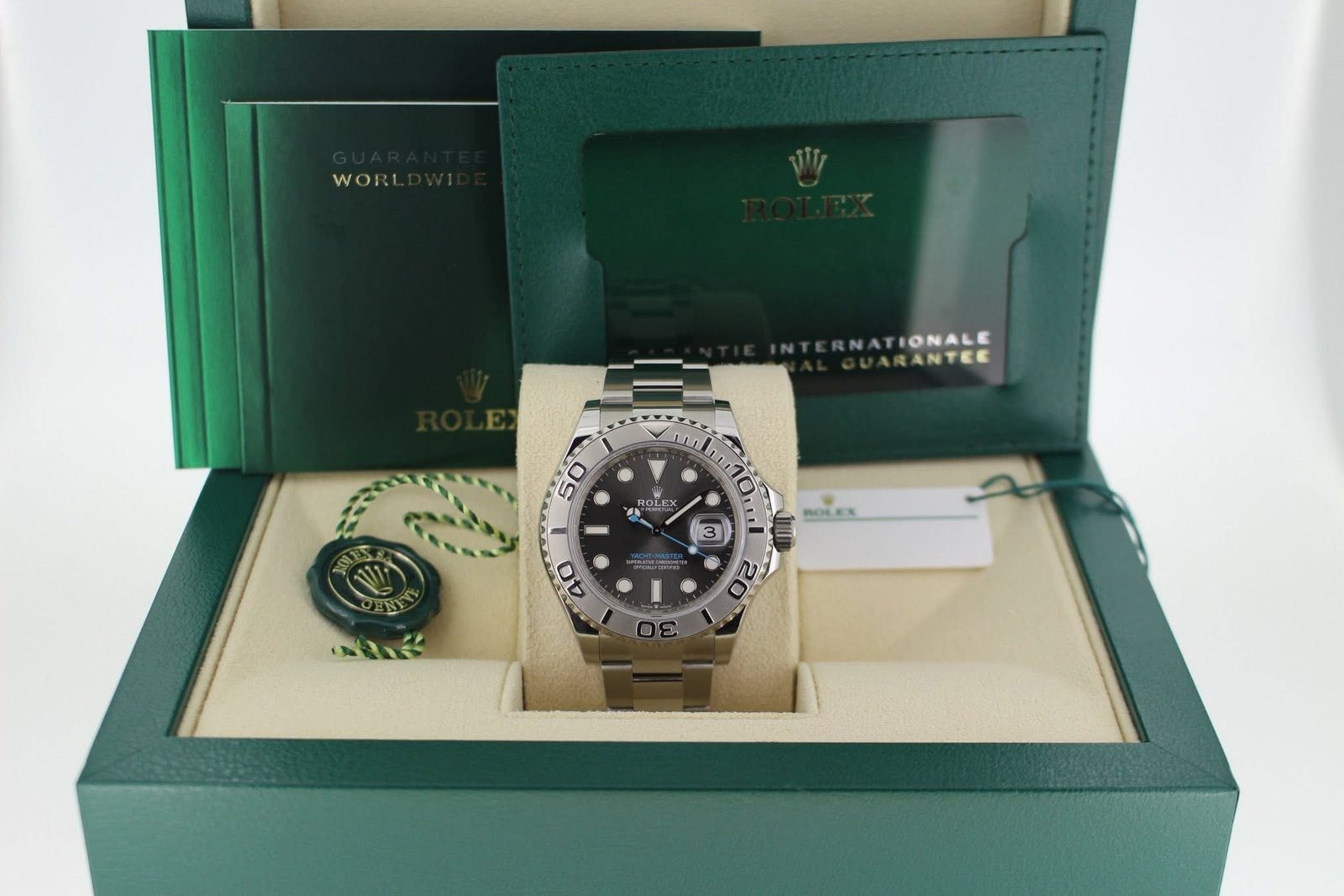 Rolex Yacht-Master 40mm Rhodium Dial