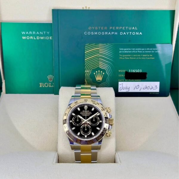 Rolex Daytona 116503 Black dial two tone 2023
