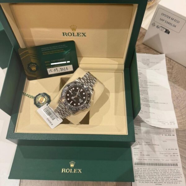 2026 Rolex GMT Master ll Bruce Wayne