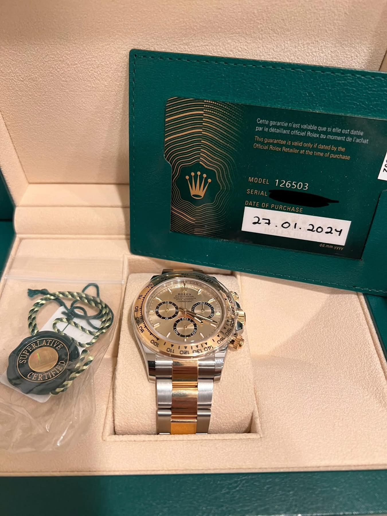 2024 Two-Tone Rolex Daytona - GMT Timepiece - Image 5