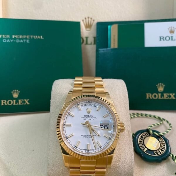 Pre-owned 2017 Rolex Day-Date 36
