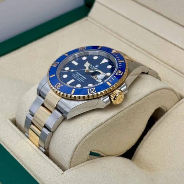 2023 Rolex Submariner Date “Bluesy” 41mm 126613LB Two-Tone Stainless Steel and 18kt Yellow Gold Royal Blue Dial Oyster Bracelet