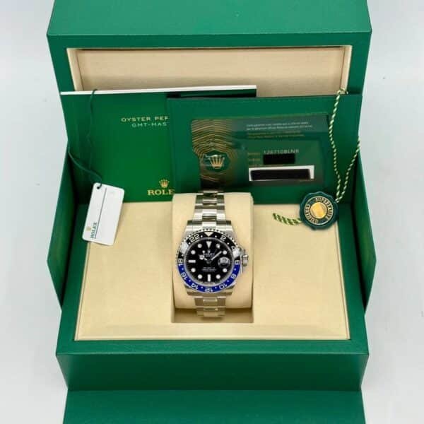 NEW 2025 Rolex GMT-Master II “Batman” 40mm 126710BLNR (126710) Stainless Steel Oyster Bracelet Black Dial
