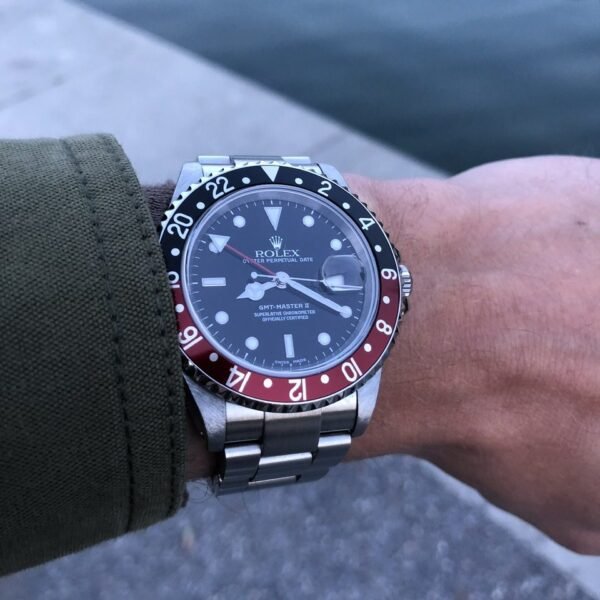 Rolex GMT-Master II Coke (Red/Black Bezel Ref. 16710)