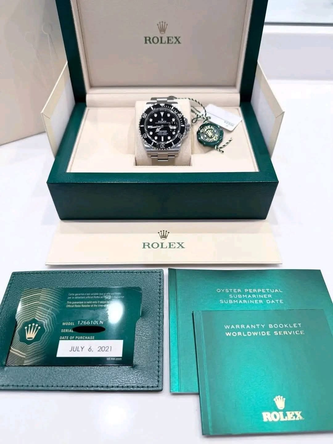 2021 Submariner Date Ref: 126610LN Rolex Sub Date