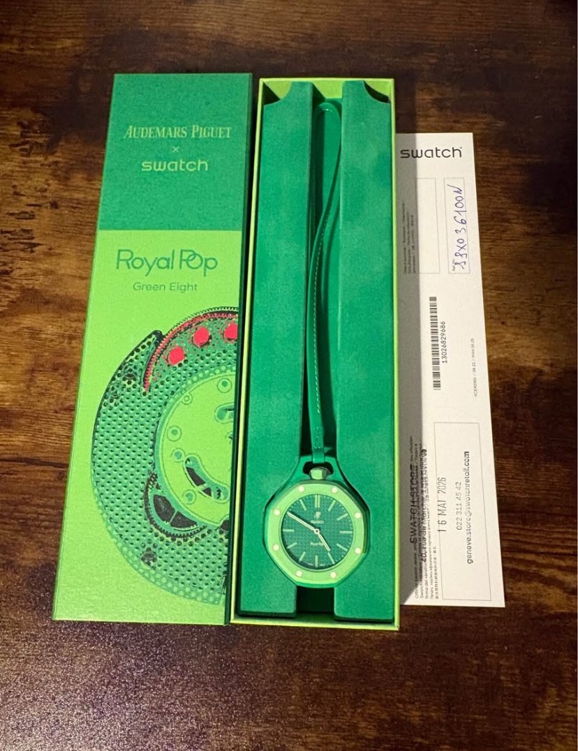 AP Swatch Royal Pop Watch